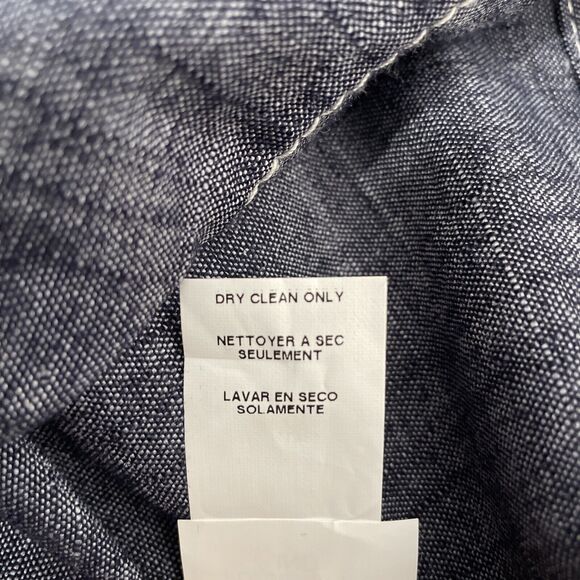 Karen Kane XS Wide Leg Pants Linen Blend High Rise Womens Extra Small NWT - Picture 7 of 11